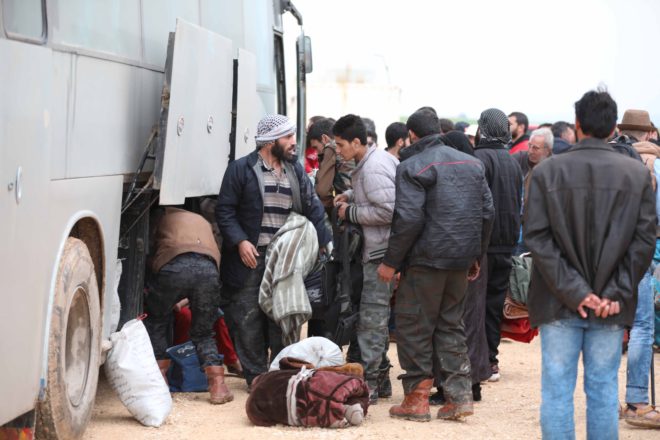 وصول مهجري دوما - اعزاز -عامر السيد علي