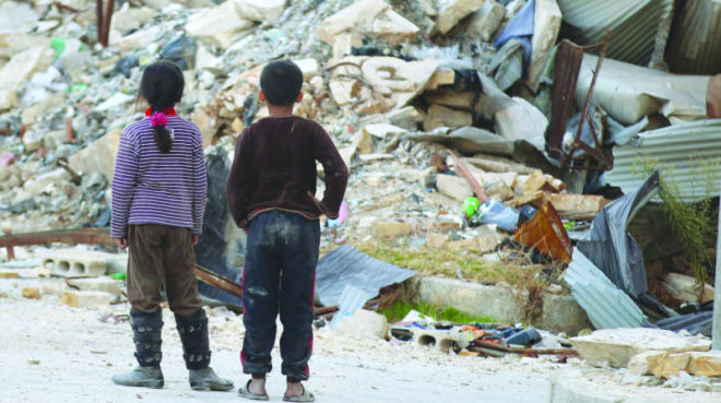 الأطفال ضحية لحرب النظام على الشعب - ارشيفية