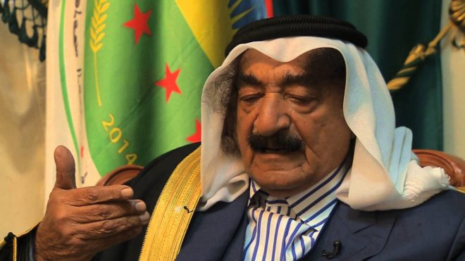 حميدي الدهام الهادي الجربا قائد ميليشيا الصناديد - انترنت