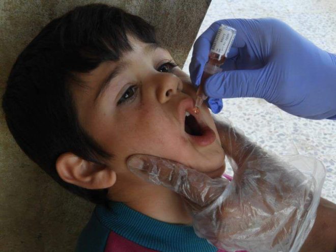 أطفال ريف حمص الشمالي يواجهون الامراض - صدى الشام